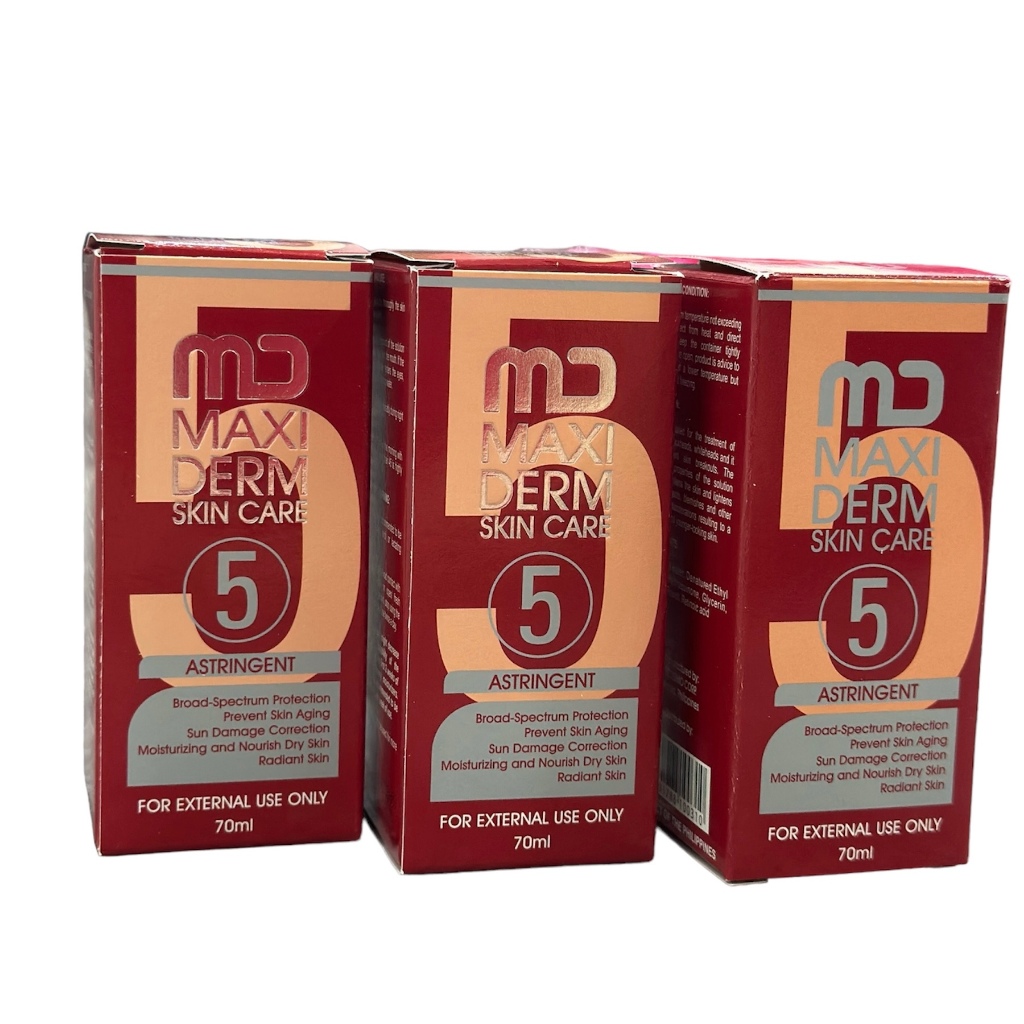MD MaxiDerm SkinCare 5 Astringent 70ml | Shopee Malaysia