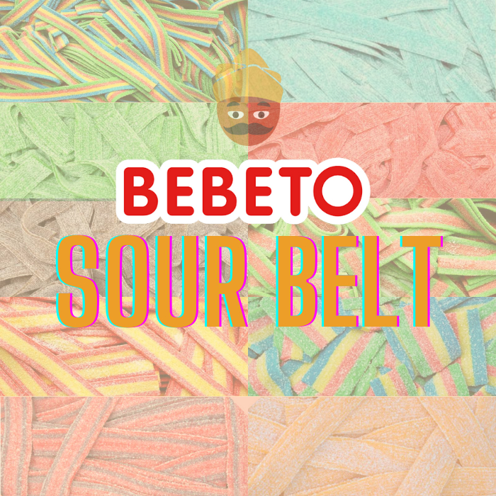 Bebeto | Haribo | Jellopy Assorted Tutti Fruitti Rainbow Mix Sour Belts ...