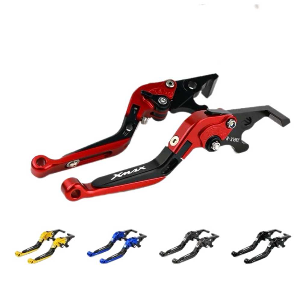 YAMAHA XMAX V1 V2 Adjustable Foldable Extendable Brake Lever with Park ...
