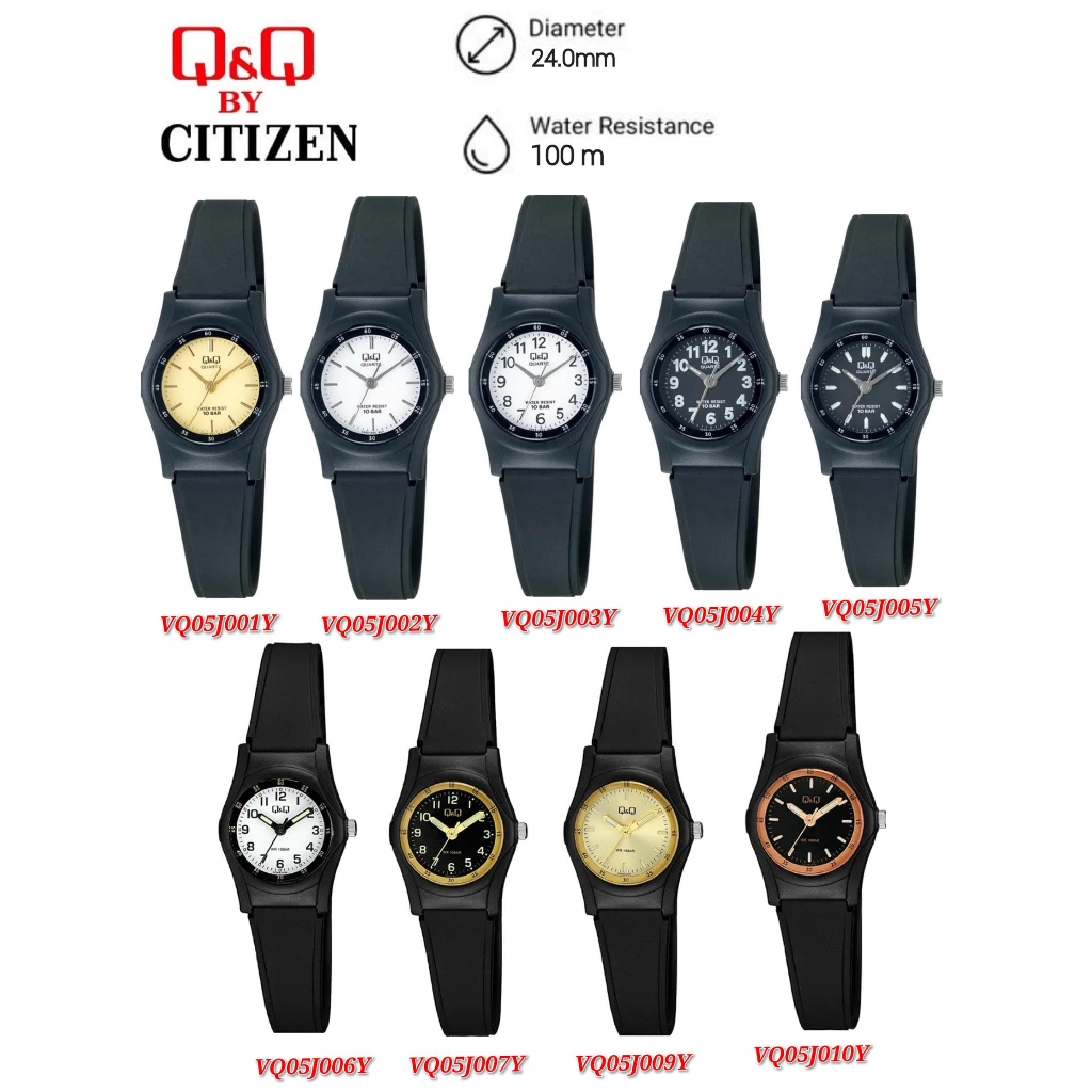 Q&Q Watch by Citizen Analog Women's Watch VQ05 | Shopee Malaysia
