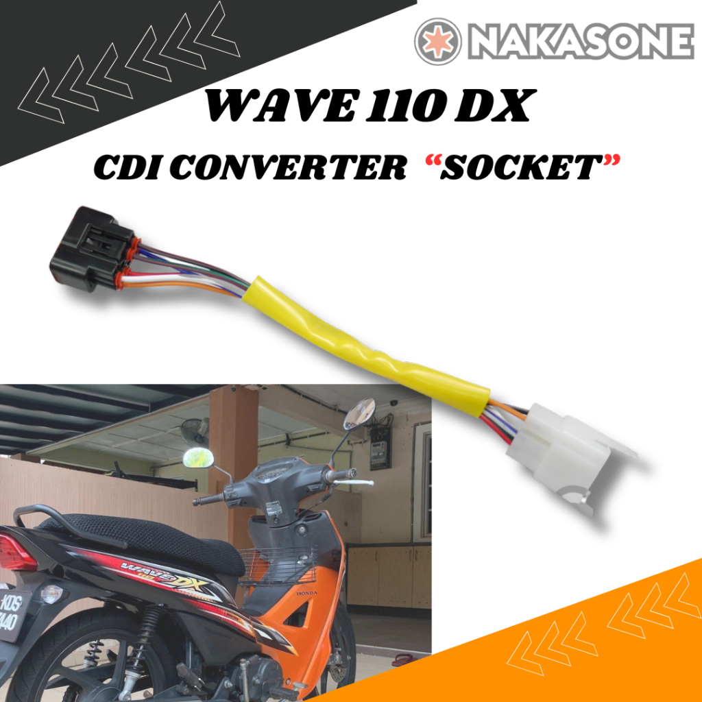 HONDA WAVE 110DX WAVE110 DX WAVE 110 DX CDI CONVERTER SOCKET [ ONLY ...