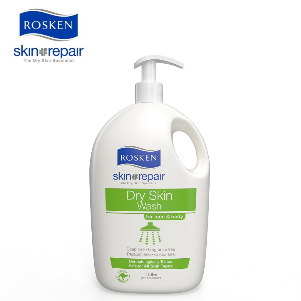 Rosken Skin Repair Dry Skin Wash (1l) 