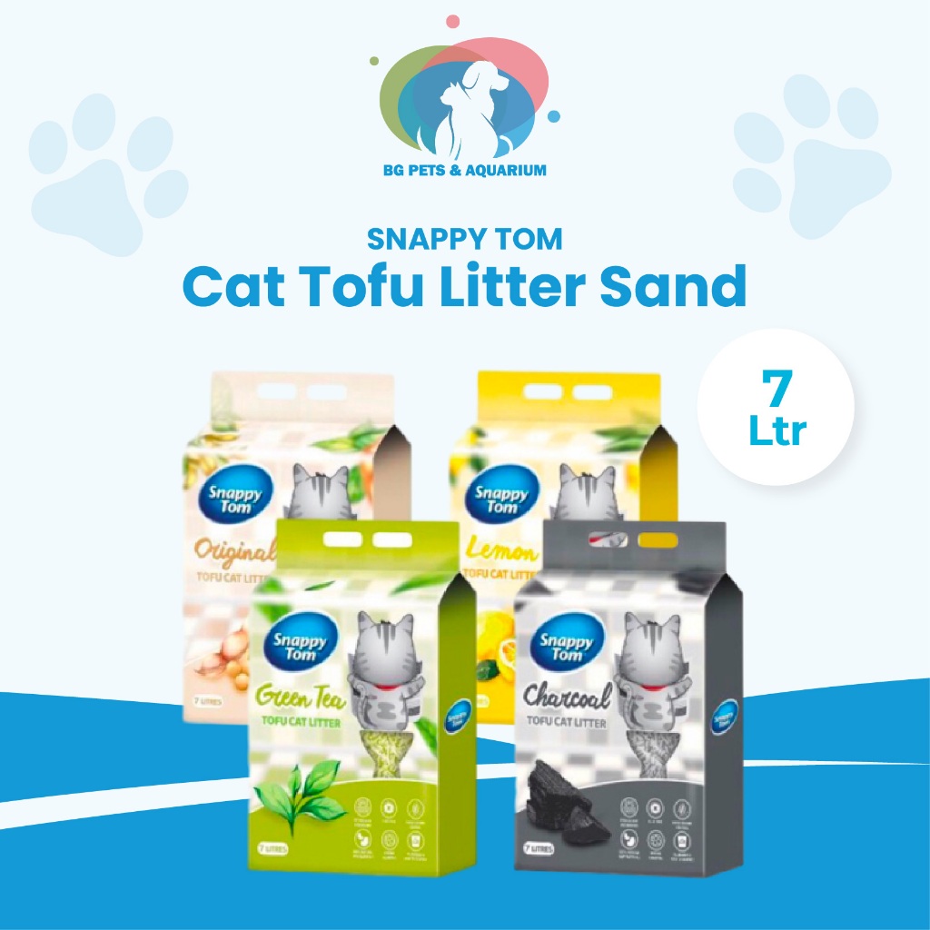 SNAPPY TOM Cat Tofu Litter Sand 7L/2.8KG | Shopee Malaysia