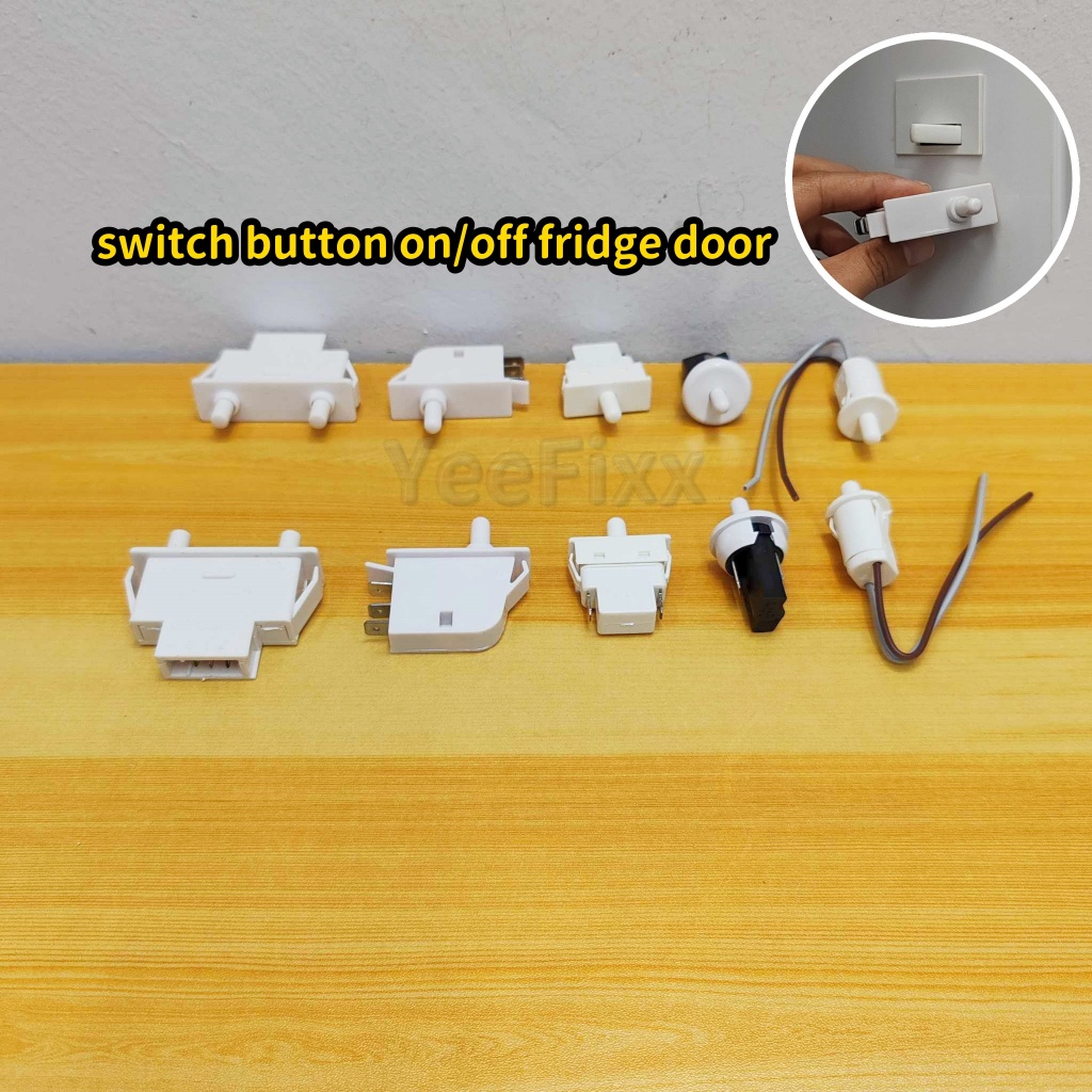YeeFixx refrigerator light / fan switches sensor door switch button on ...