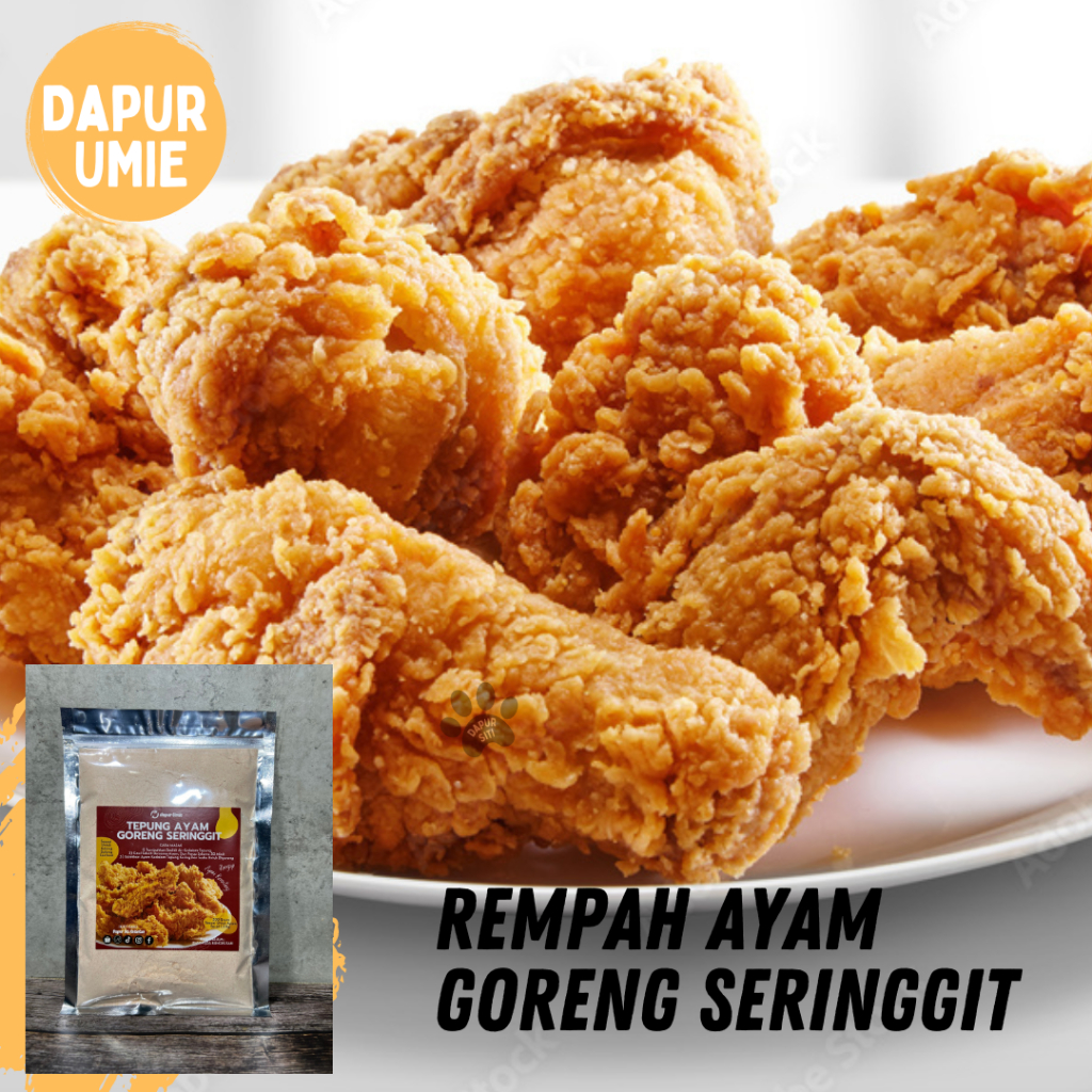 Tepung Ayam Goreng Seringgit Dapur Umie | Shopee Malaysia
