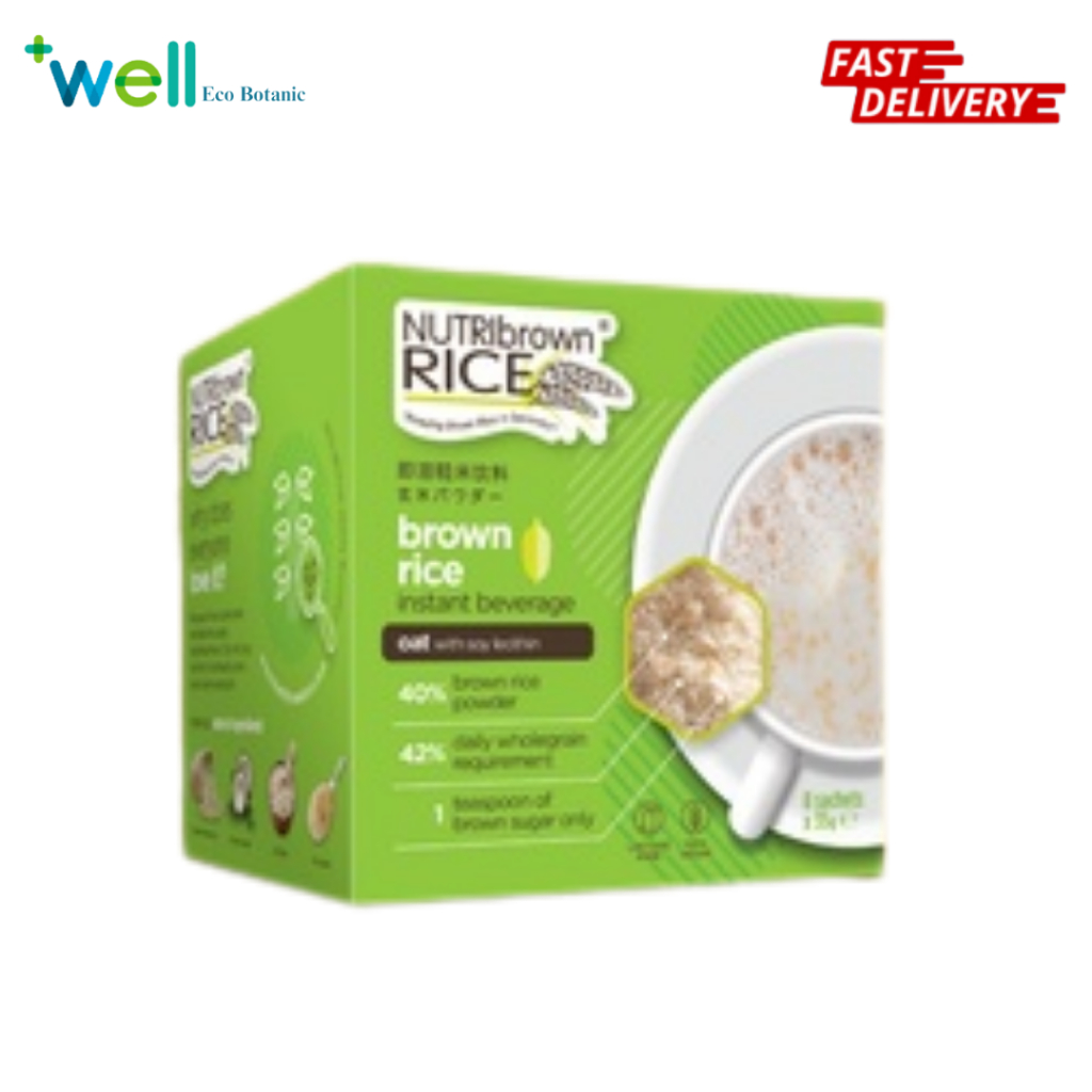 Nutribrown Rice Oat with Soy Lecithin 8's | Shopee Malaysia