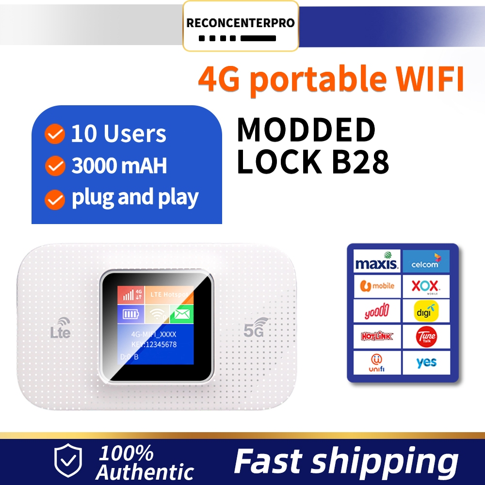 Band 28 modem 2023 New MiFi H809PRO MODIFIED Unlimited Hotspot Pocket ...