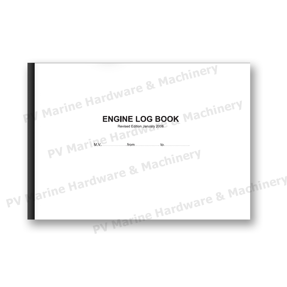 Engine Log Book (IMPA 370857) | Shopee Malaysia