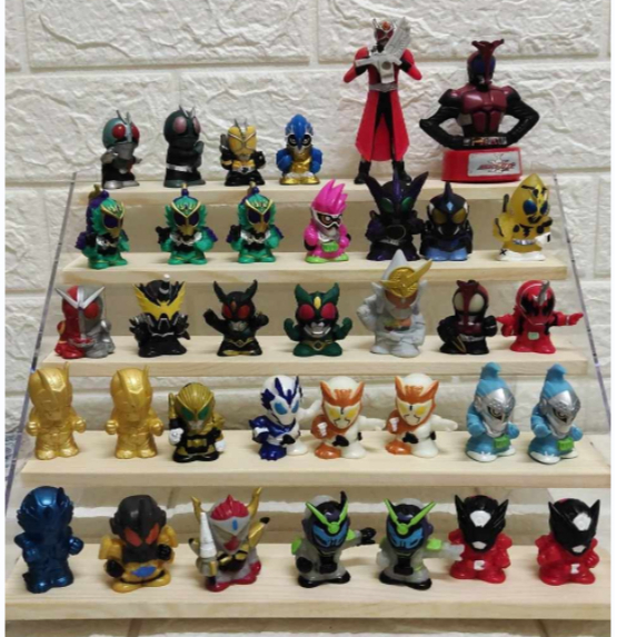 [Ready Stock] USED Masked Kamen Rider Cute Q Mini Figure (3.5cm x 2.5cm ...
