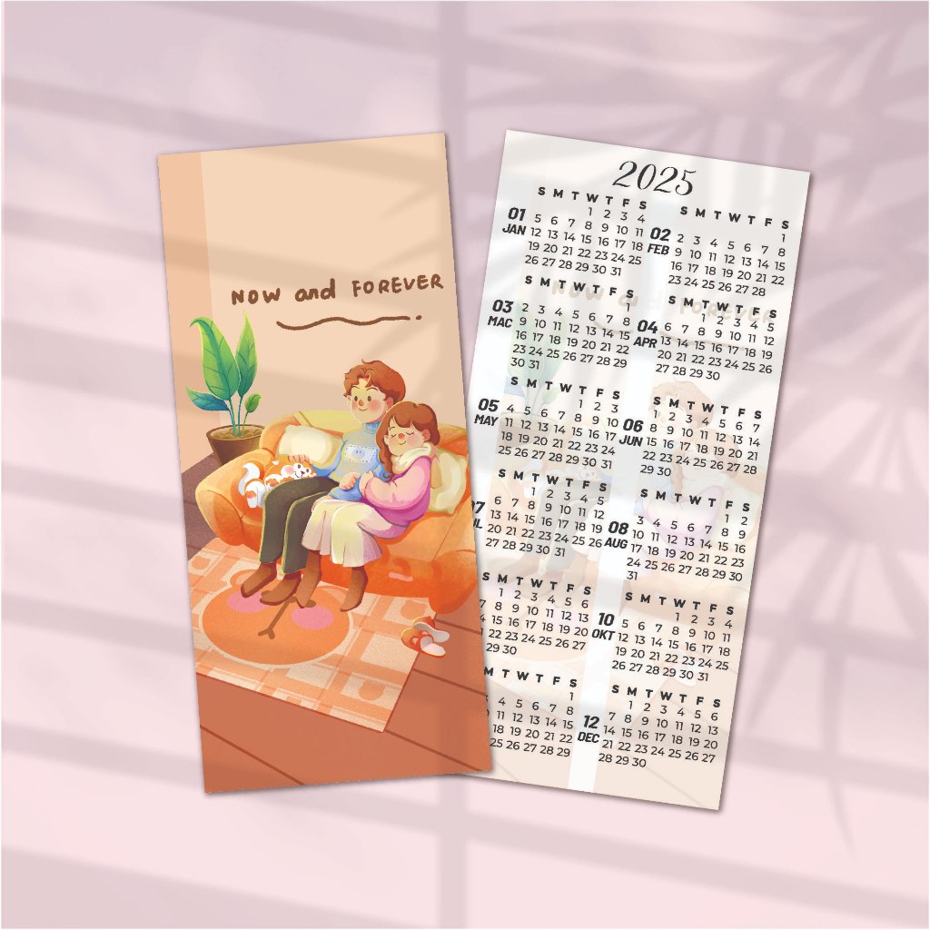 CALENDAR 2025/KALENDAR 2025 BOOKMARK / / FREEGIFT / STUDENT