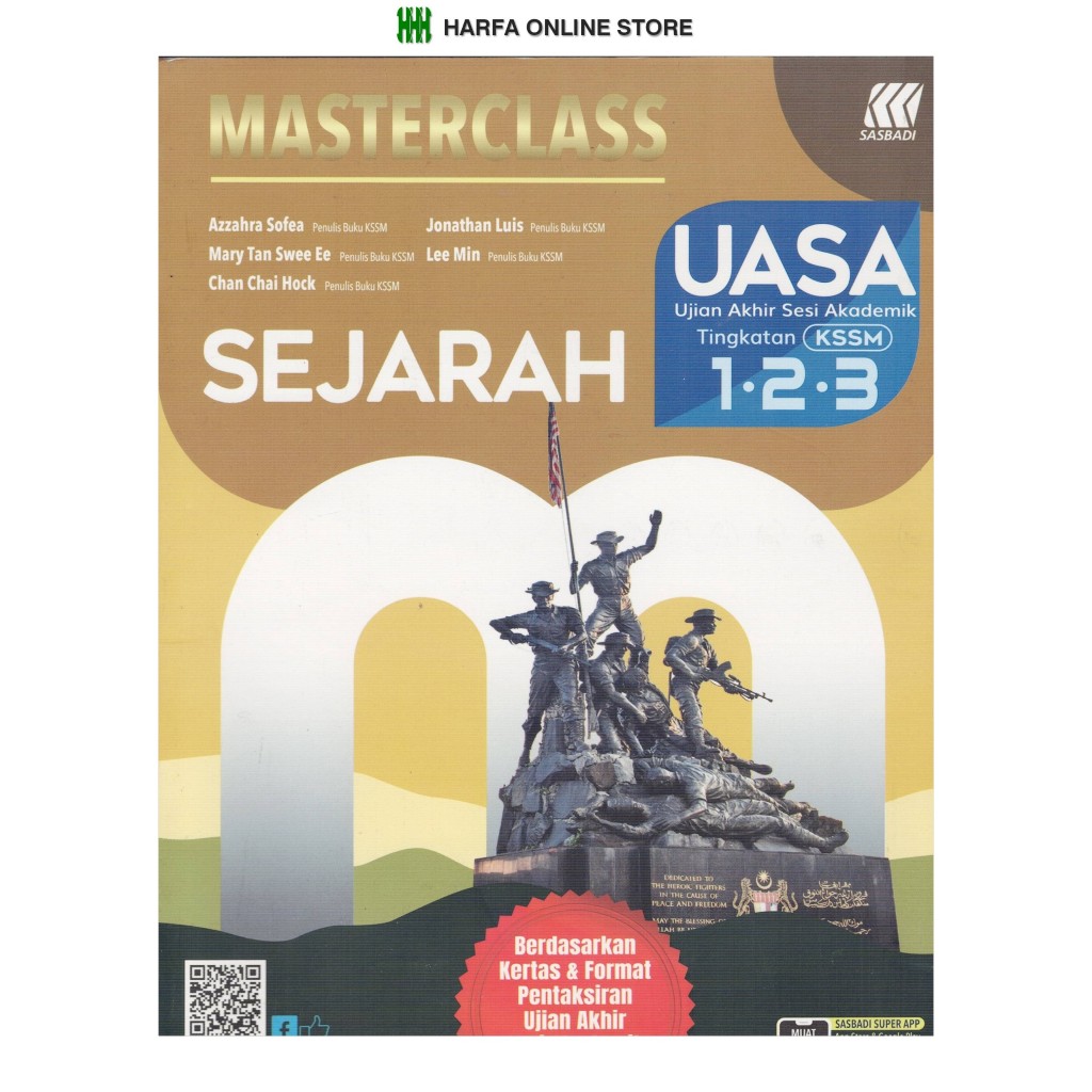 BUKU RUJUKAN : MASTERCLASS UASA SEJARAH TINGKATAN 1.2.3 KSSM | Shopee ...