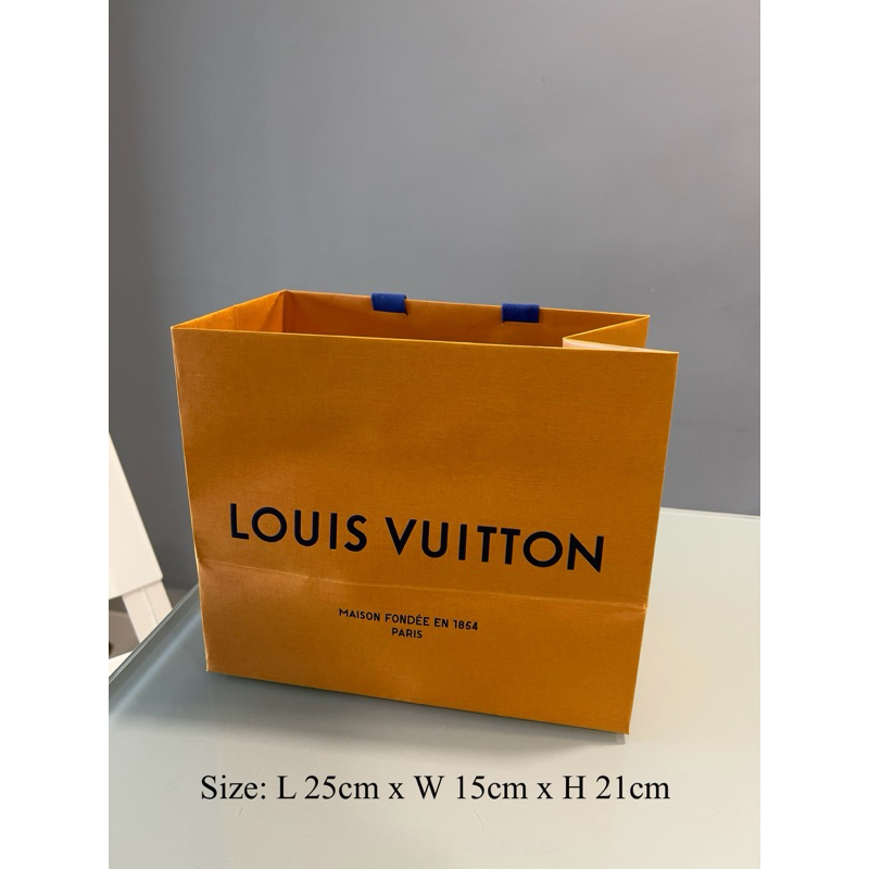 Louis vuitton paper bag original sale