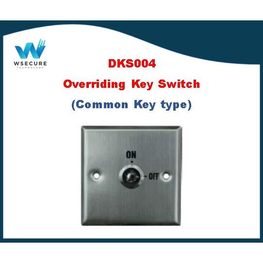 Door Access Override Key Switch Door Exit Release Button Stainless ...