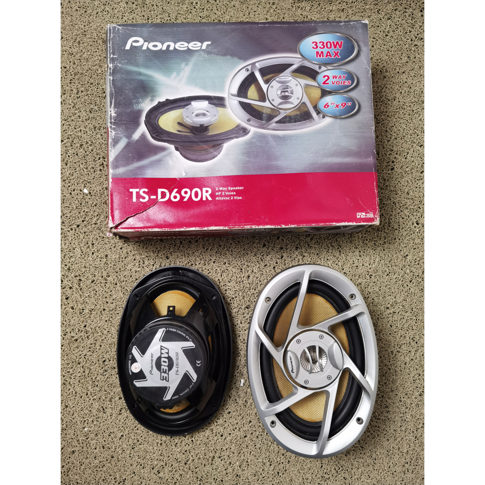 PIONEER 6'' x 9'' 2-Way Coaxial Speaker (TS-D690R) Shopee Malaysia