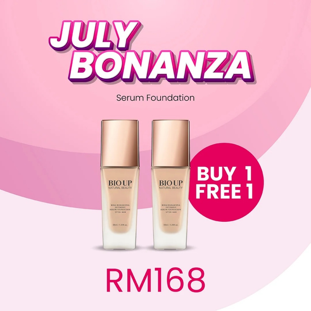 Natural Beauty Bio Up Rosa Damascena Intensive Serum Foundation SPF50 ...