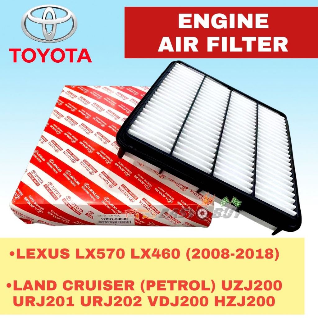 Toyota Highlander 3.5L Engine Air Filter – 2008-2013 – Direct Replacement AF5432, 17801-0H010