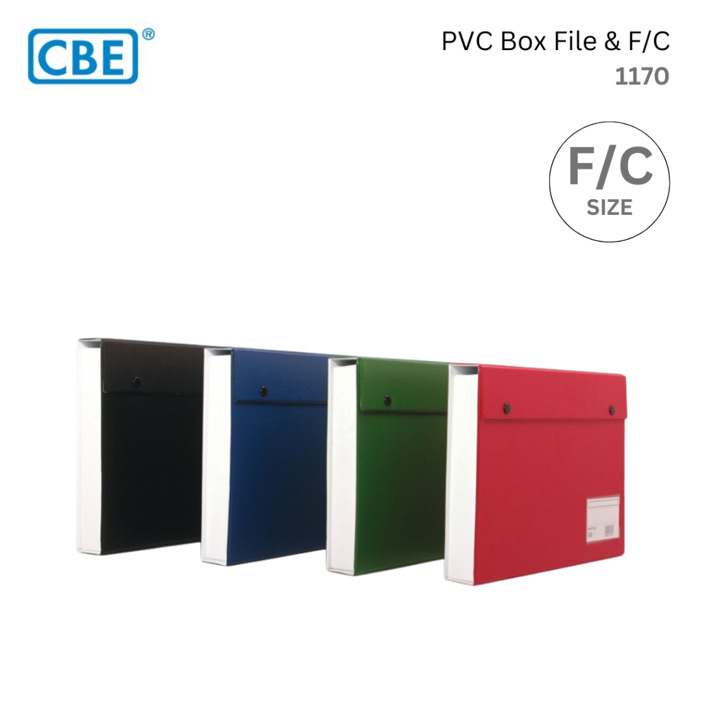 CBE 1170 PVC Box File & F/C | Shopee Malaysia