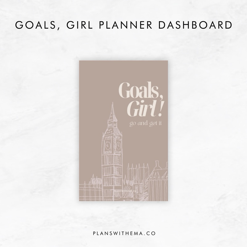 Goals, Girl Planner Dashboard | Shopee Malaysia