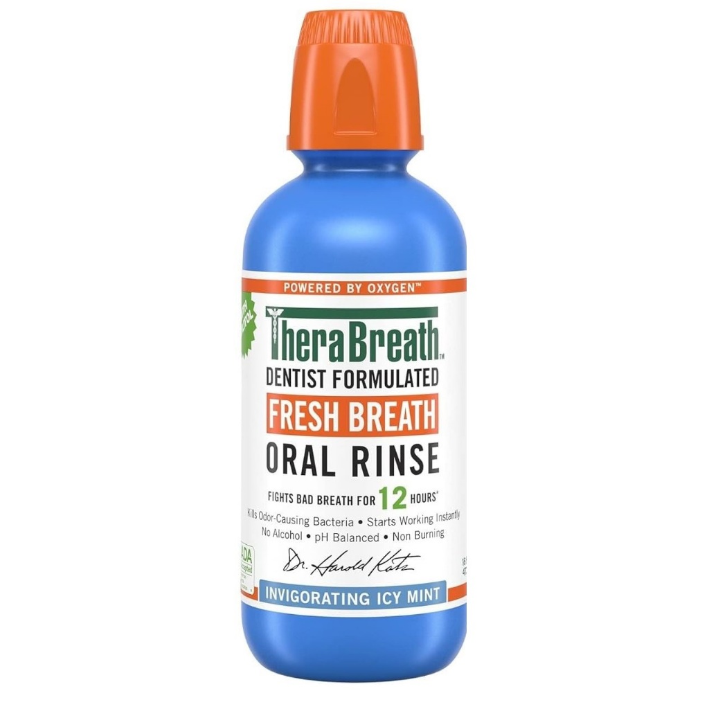 Therabreath Fresh Breath Oral Rinse - Icy Mint 