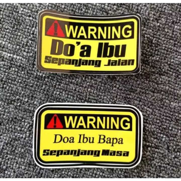 STICKER DOA IBU BAPA READY STOCK | Shopee Malaysia