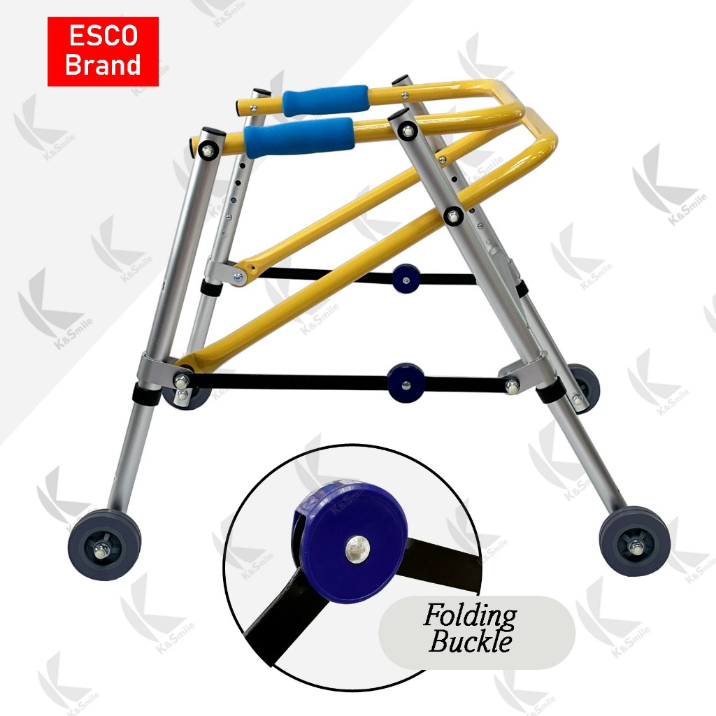 Esco Child Reverse Walker/Gait Trainer/Alat Latihan Berjalan Beroda utk ...