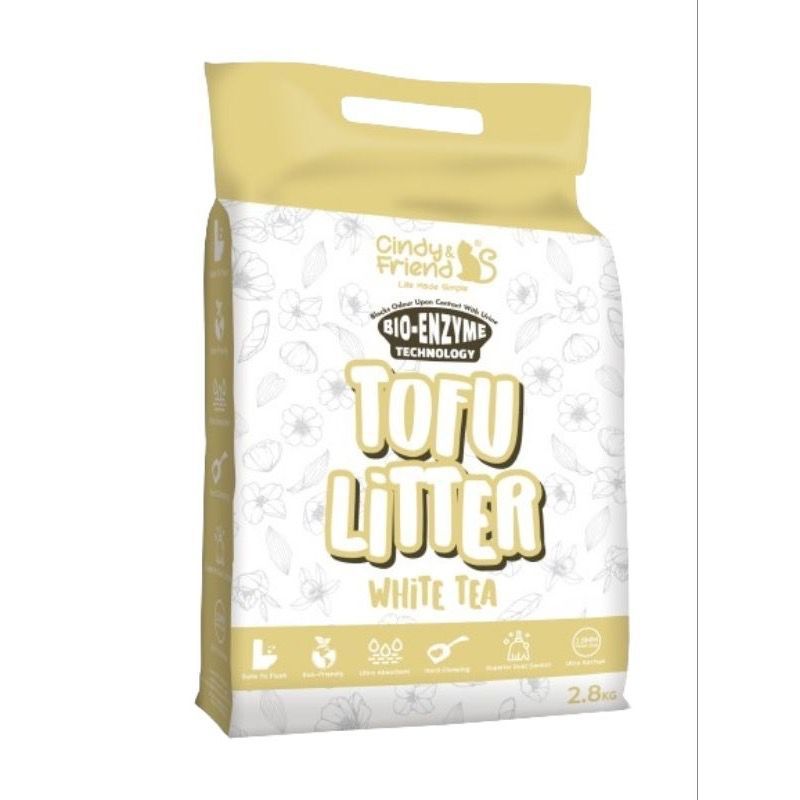 Cindy & Friends High Quality Cat Tofu Litter Kucing Pasir Cindy 7L