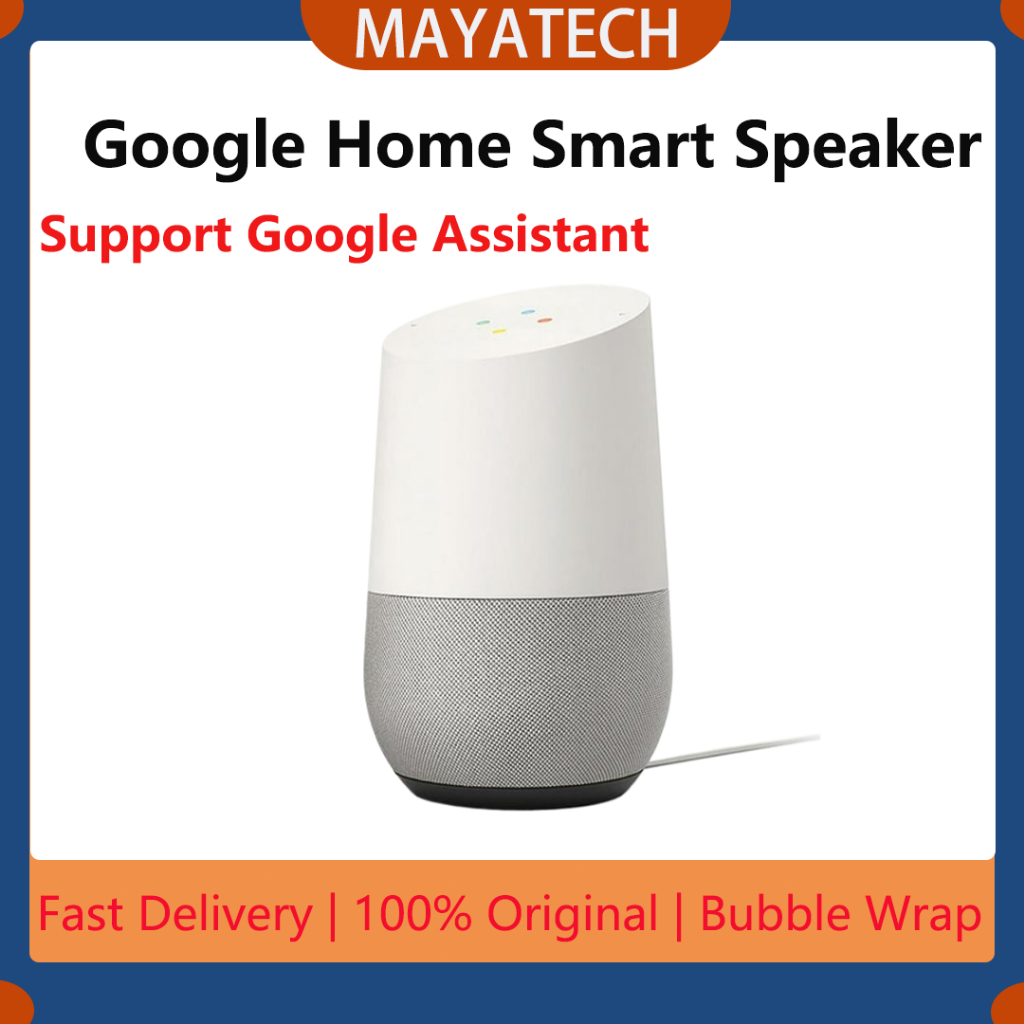 Google Home - Smart Speaker & Google Assistant, Light Grey popular & White New