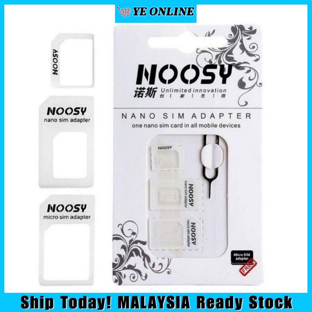 4 In 1 Micro SIM Card Tray Nano SIM Card SIM Card Converter Adapter ...
