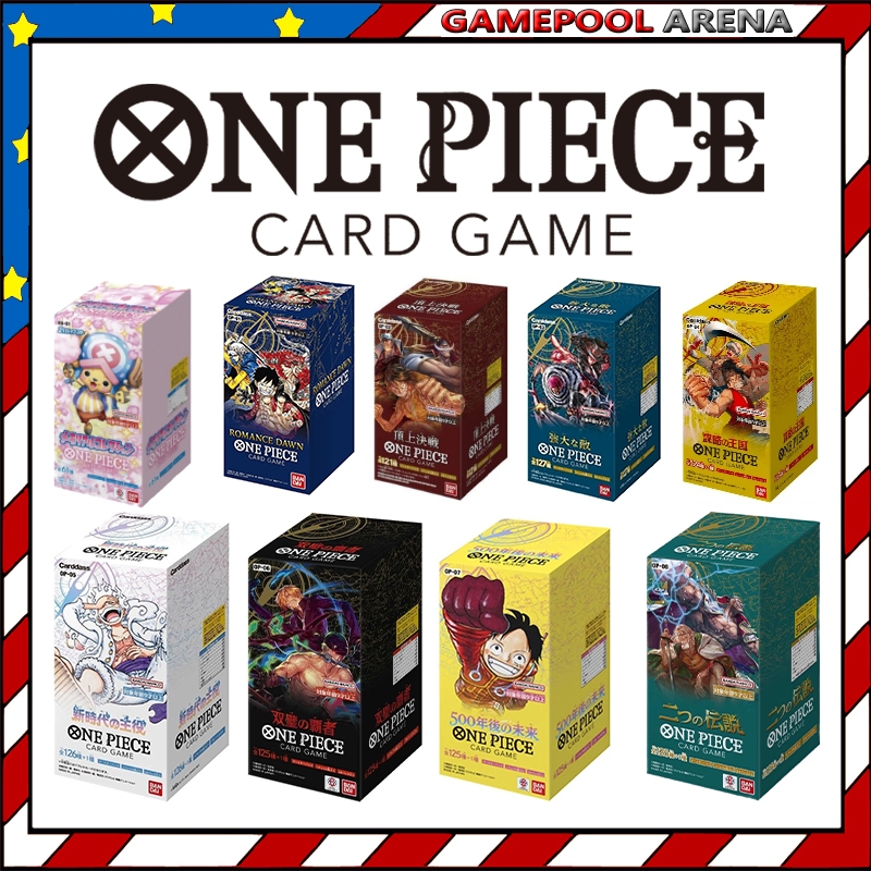 One Piece TCG Card Game Booster Box (24 Pack) [OP-01/OP-02/OP-03/OP-04 ...