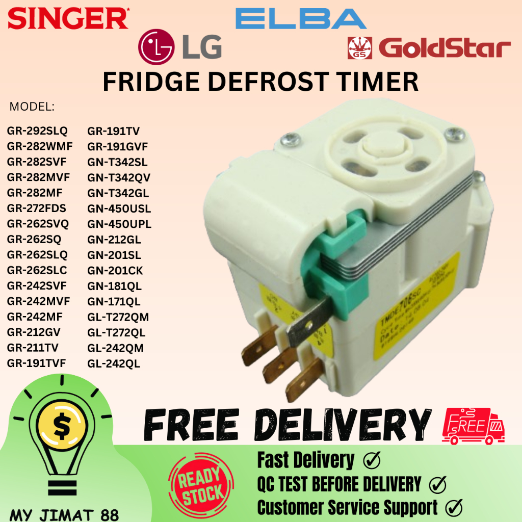 LG FRIDGE DEFROST TIMER GR-T392 | Shopee Malaysia