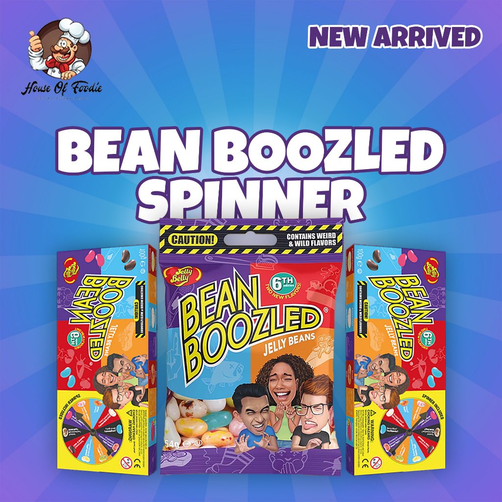 🇺🇸 BEAN BOOZLED SPINNER GIFT BOX 100g / BEAN BOOZLED REFILL PACK 54G Shopee Malaysia