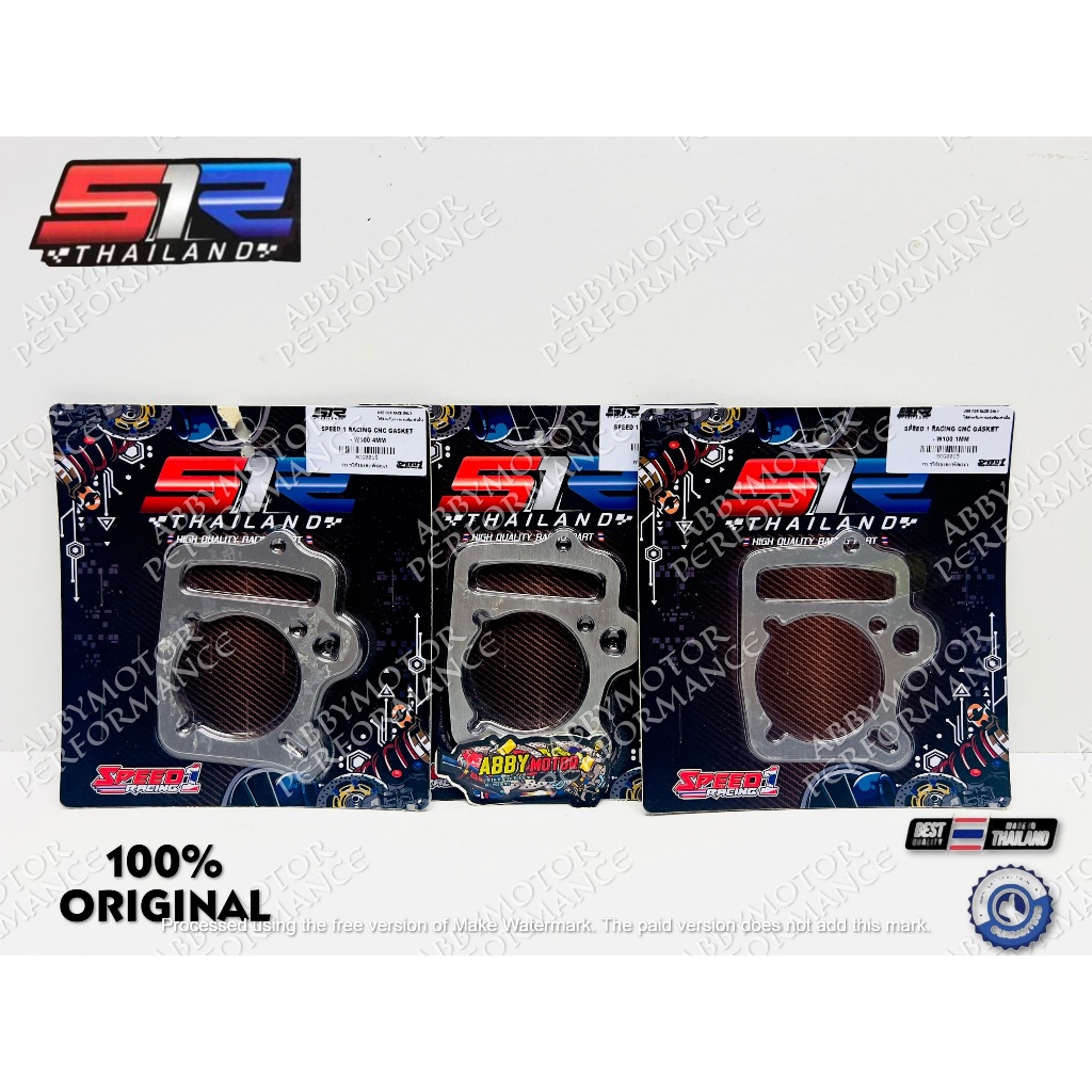 GASKET BLOCK W100/EX5 S1R THAILAND 1MM 2MM 3MM 4MM 5MM 6MM | Shopee ...