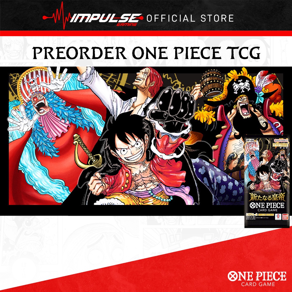 [PREORDER] One Piece TCG Japan Version Premium Booster Box OP09, OP10, PCC OP Day
