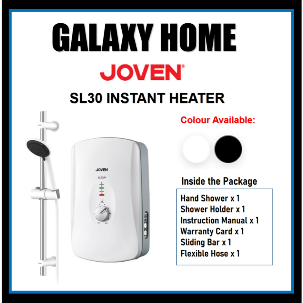 JOVEN SL30 SL30IP SL30E DC Pump Instant Water Heater | Shopee Malaysia