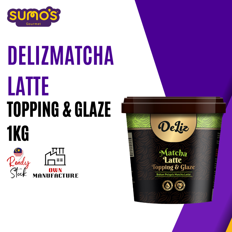 Deliz Topping & Glaze Velvet Chocolate/Matcha/Hazelchoc/Peanut/Durian ...