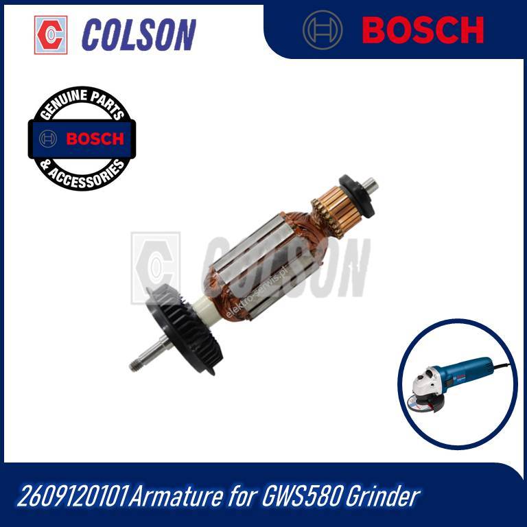 COLSON BOSCH Armature for GWS580 Angle Grinder GWS 580 2609120101 ...