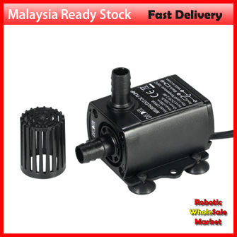 DC5V 4.8W Ultra-quiet Mini Brushless Water Pump Waterproof Submersib