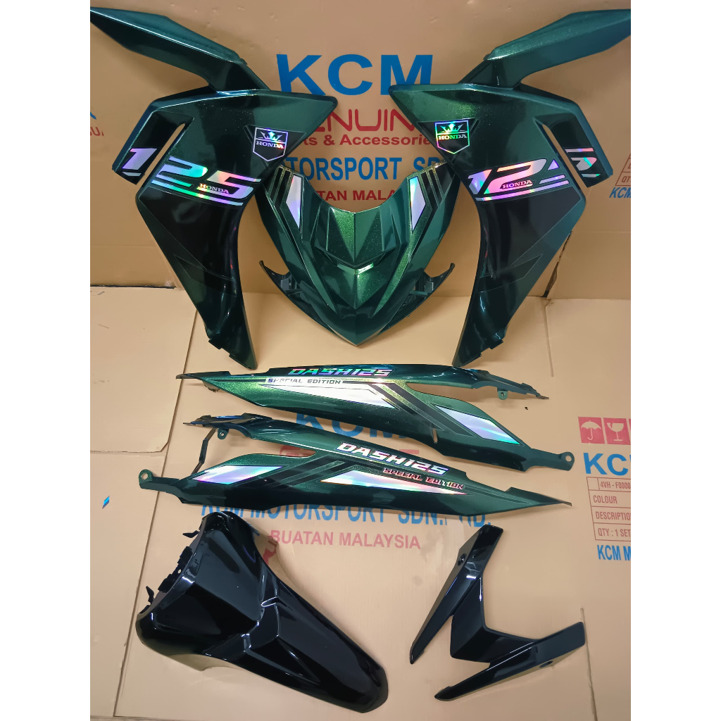 STICKER HONDA DASH V2 V3 V4 V5 RAINBOW CHROME | Shopee Malaysia