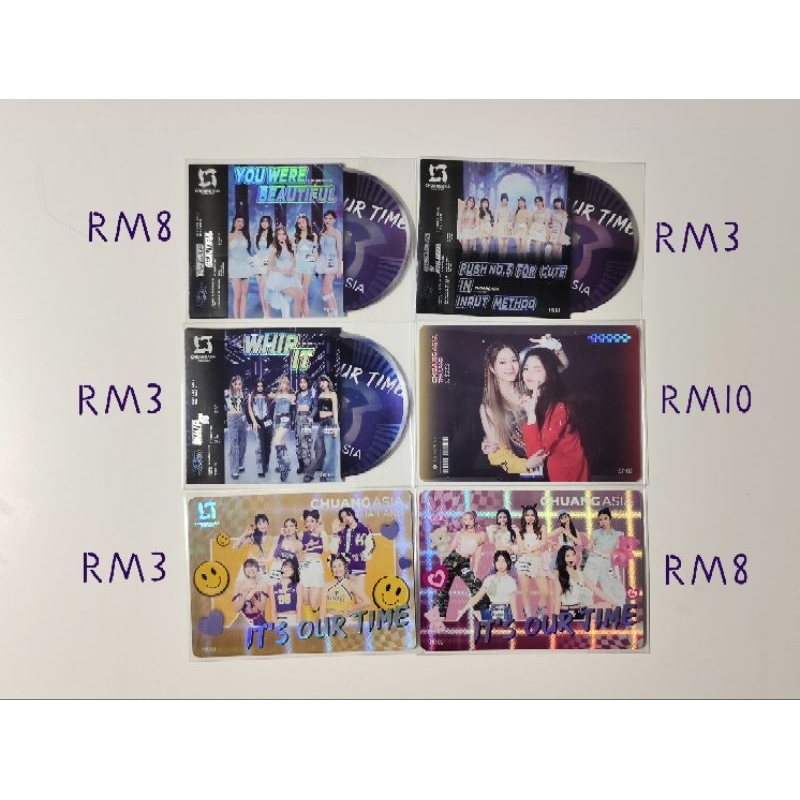 2024 Chuang Asia Card创造营亚洲新星收藏卡| Shopee Malaysia 2024 Chuang Asia Card创造营亚洲新星收藏卡| Shopee Malaysia