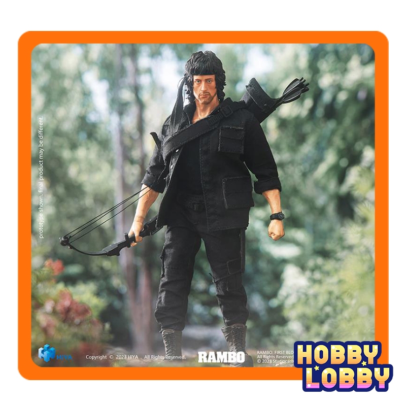 (READY STOCK) Hiya - Rambo - Part II - Exquisite Super Series - John ...