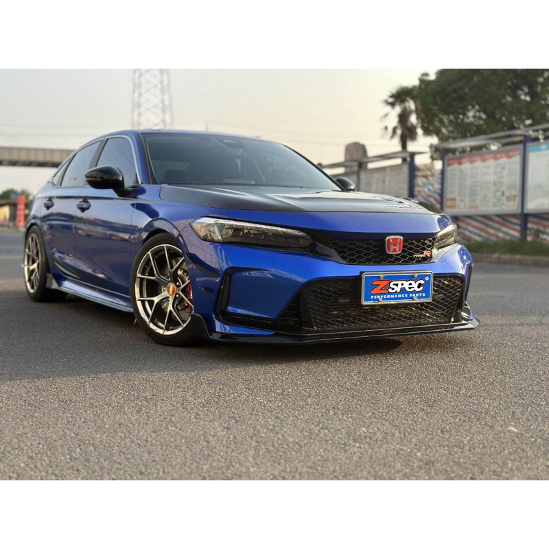 Honda Civic FE Type R Front Lip Diffuser V2 3pcs | Shopee Malaysia