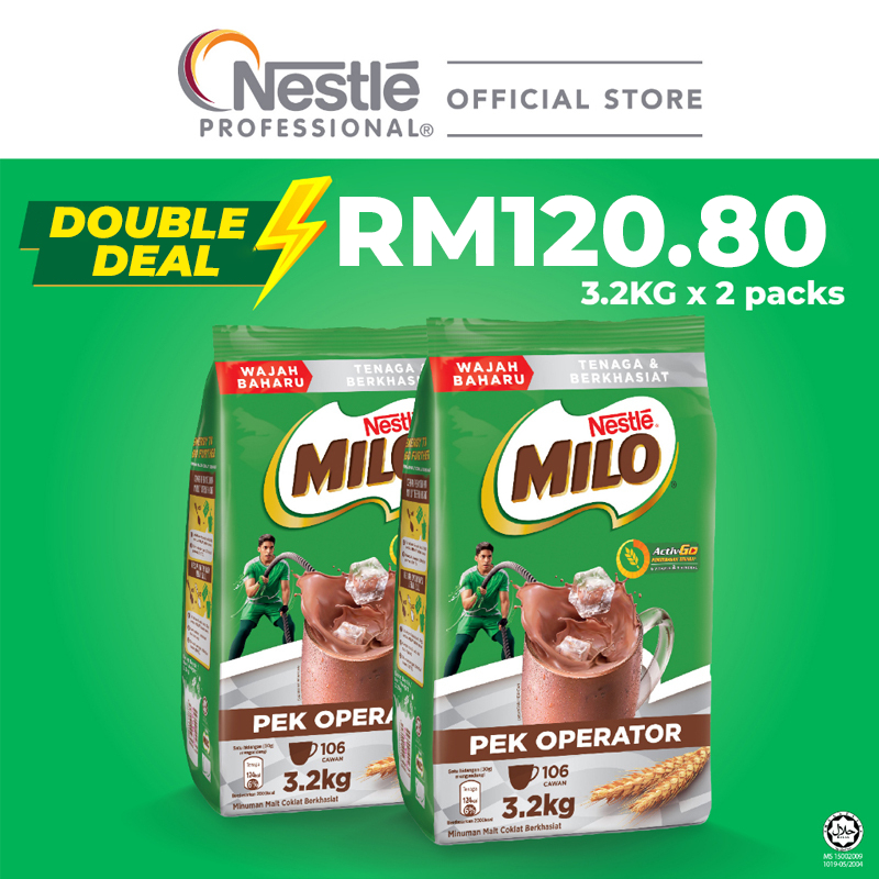 PROMO - MILO Activ-Go Softpack - 3.2kg x2 (Twin Pack) | Shopee Malaysia