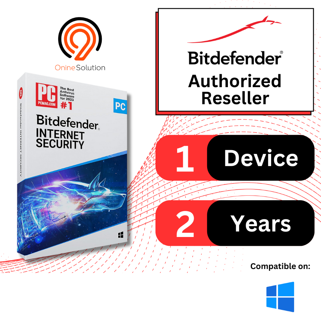 BitDefender Internet Security - 1 Device - 2 Years | Shopee Malaysia