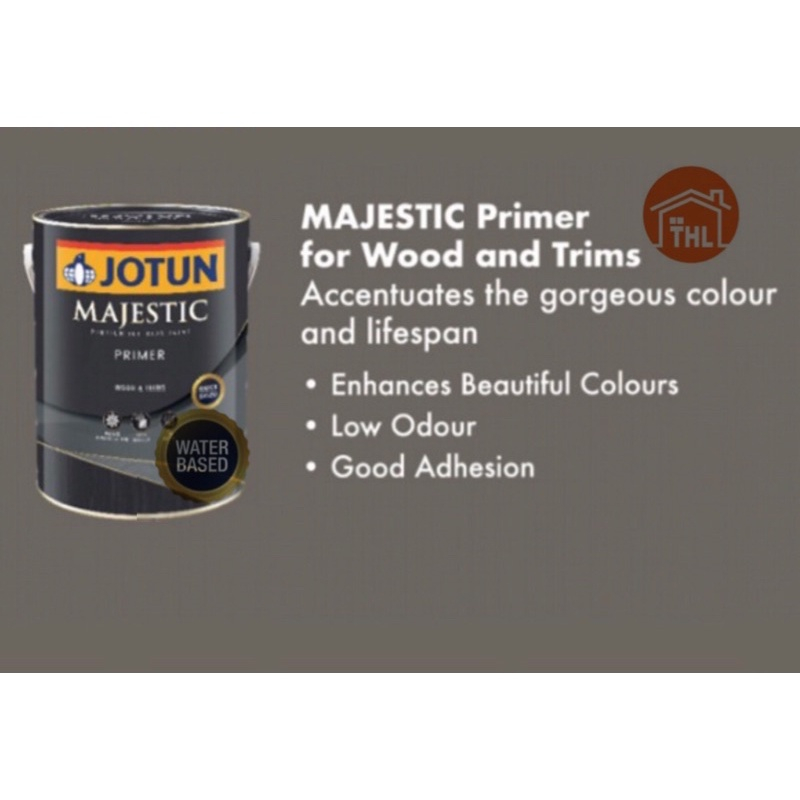 JOTUN Majestic Supreme Primer for Wood & Trims White color water