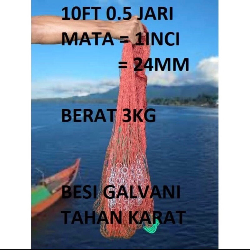 NET FISHING Jala pro tangsi/NYLON - murah | Shopee Malaysia