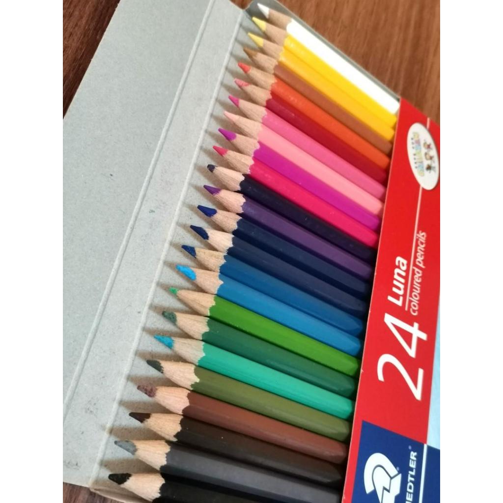 Luna Coloured Pencils (24 Colours) | Shopee Malaysia