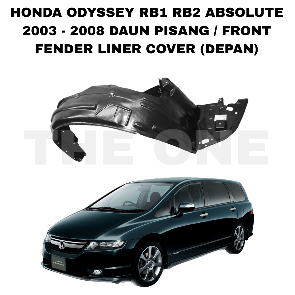 HONDA ODYSSEY RB1 RB2 ABSOLUTE 2003 - 2008 DAUN PISANG / FRONT FENDER ...