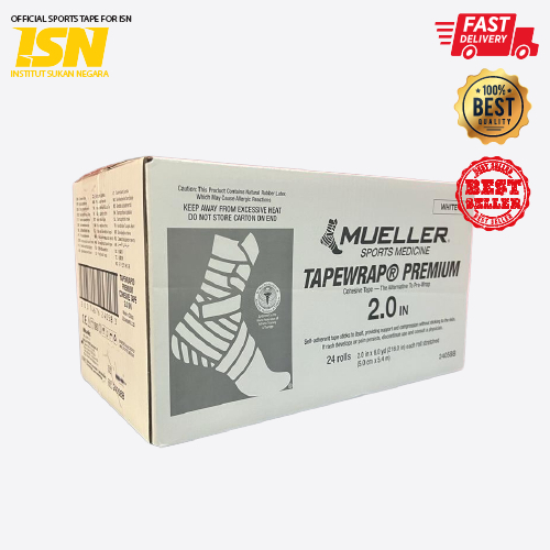 Mueller Tear-light Tape Lightweight Tape Box of 24 roll - (Size:2 in ...