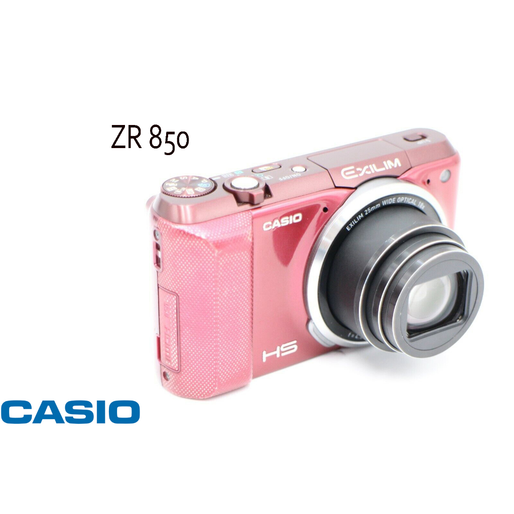Casio Exilim EX-ZR850 16.1 MP Point Shoot Digital Camera-pink