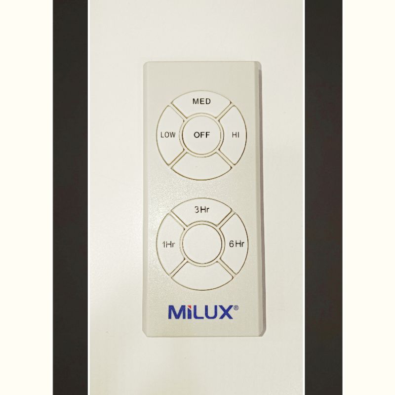 Milux ceiling fan original remote control for model MCFC211 | Shopee ...